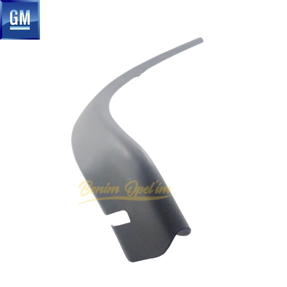 Opel Corsa B Lower Right Rear Fender Plastic Smoked (Plated) GM Original 173190 - 90477060