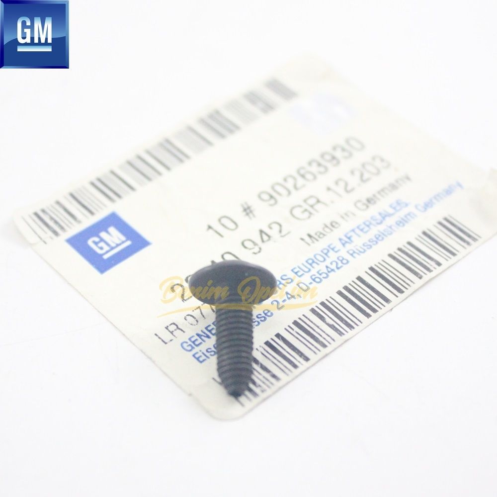 Gm Opel Original Oval Head Bolt M5X15 2240942 - 90263930