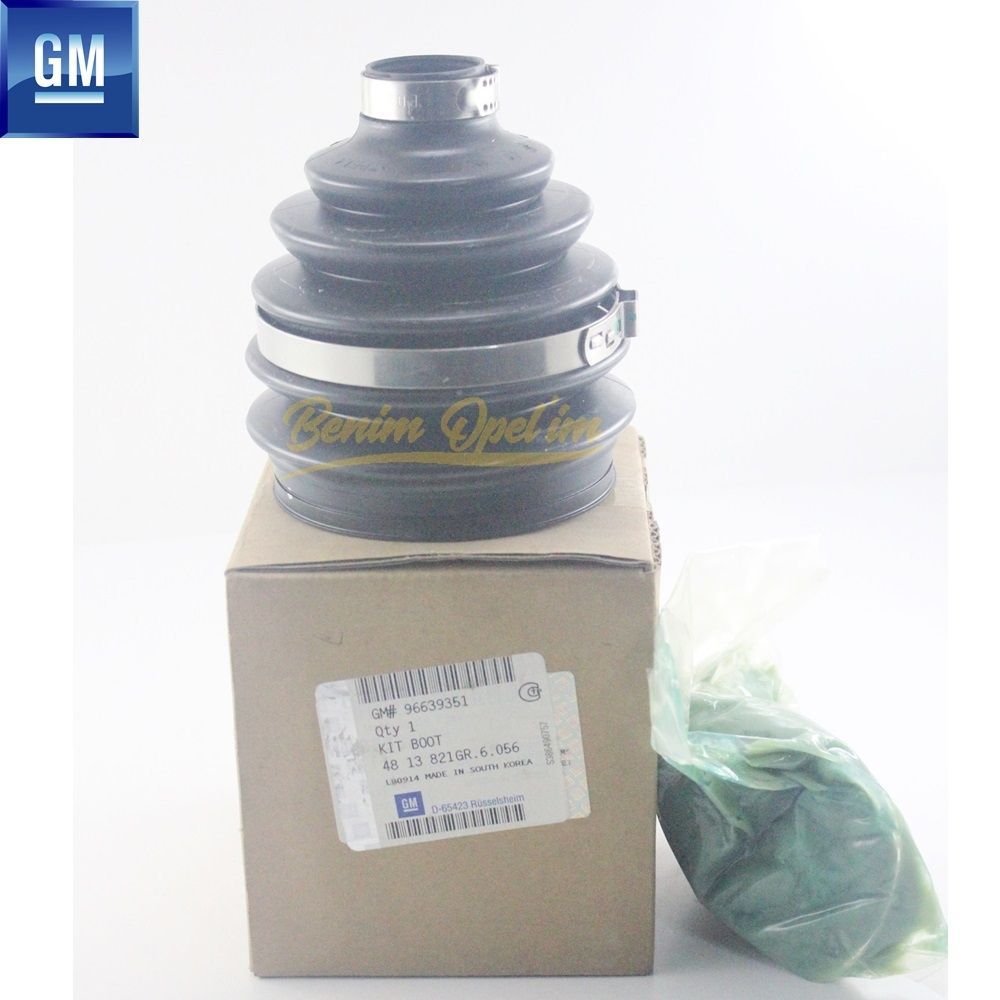 Product Code : 4813821 - Opel Antara, Captiva Outer Axle Bellows 3.2 Complete With Grease Oil And Clamp GM Original 4813821 - 96639351