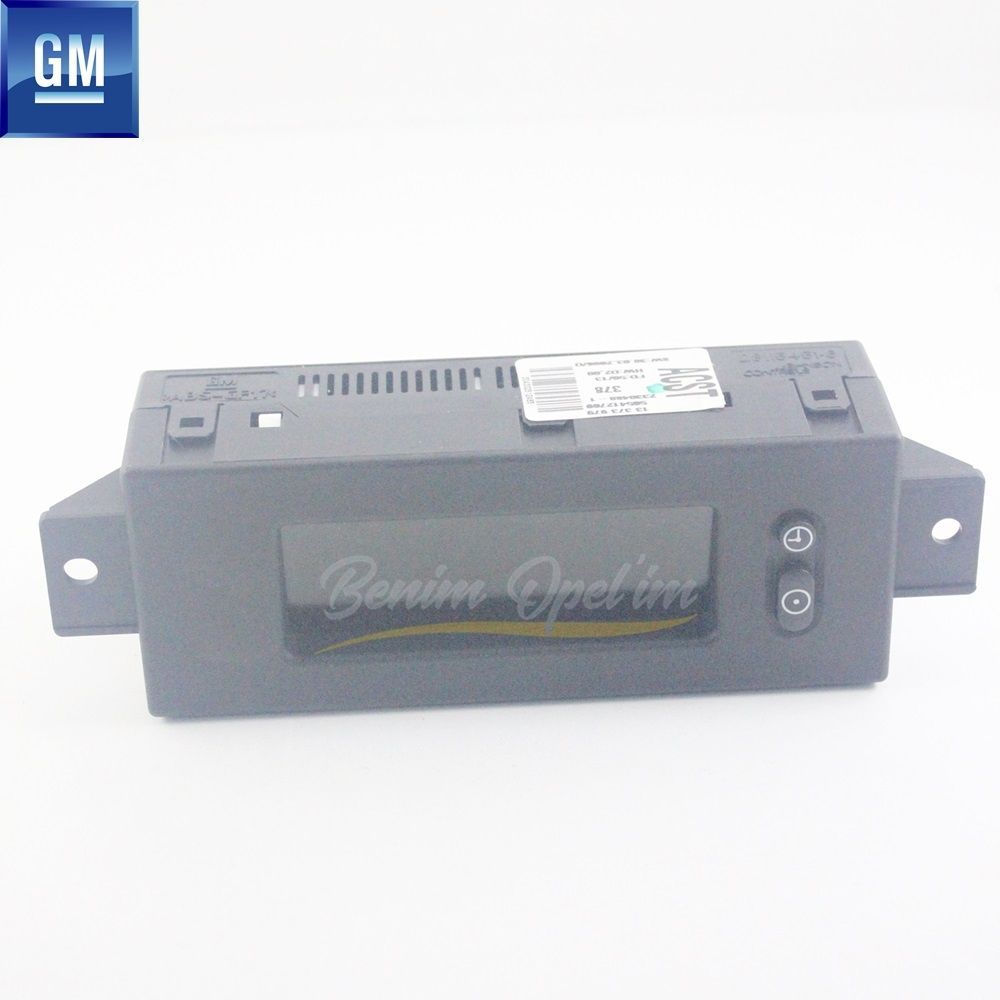 Opel Corsa D Centre Trip Computer (Ud Time, Date, Degree Information Display) GM Genuine 1236092 - 13373979