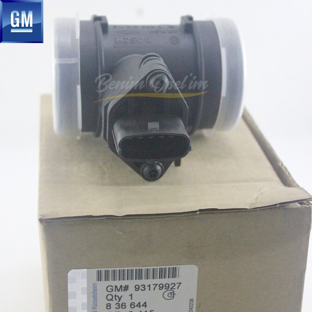 Air Flow Meter 1.0/1.2/1.4 Opel Astra G, Zafira A, Astra H, Corsa C, Meriva A GM Genuine 836644 - 24420614