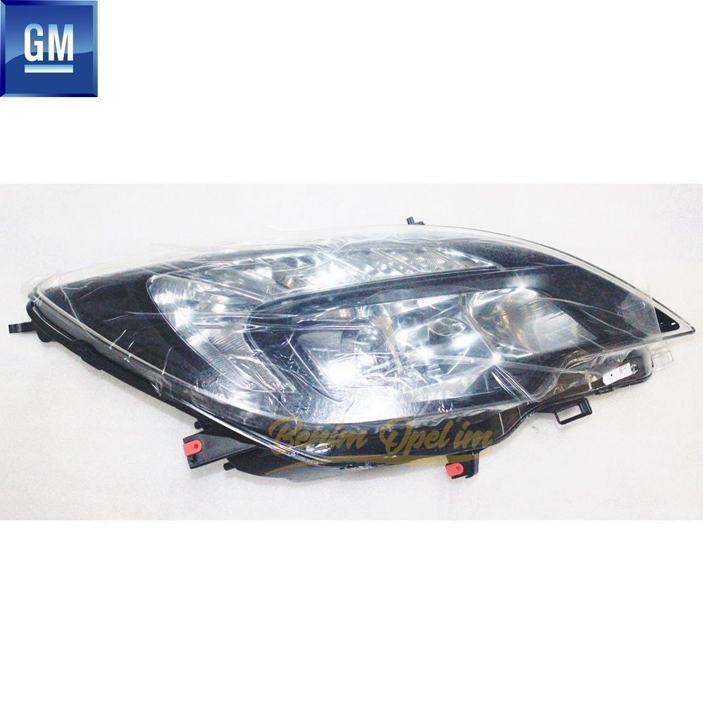 Opel Meriva B Right Headlight Halogen Complete GM Original 1216231 - 13305430