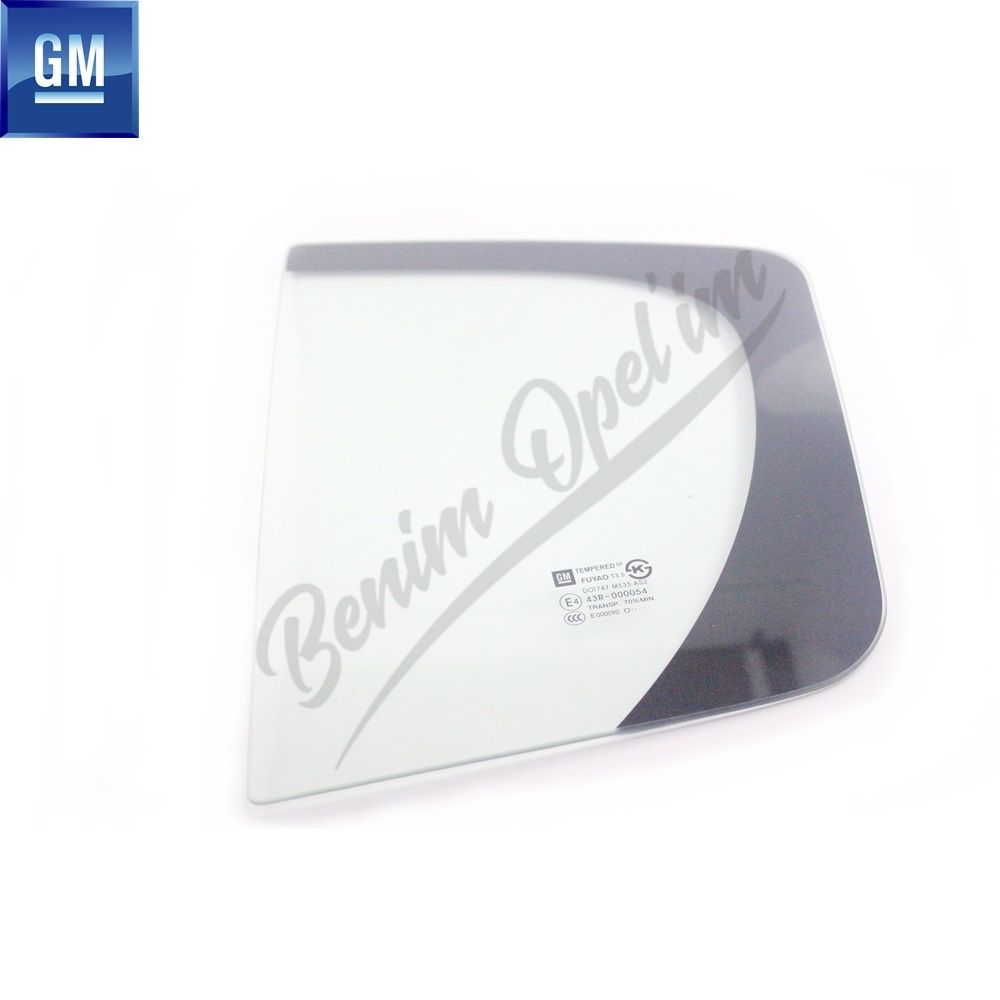 Product Code : 95490812 - Chevrolet Cruze HB Case Left Rear Fixed Corner Glass GM Genuine 95490812