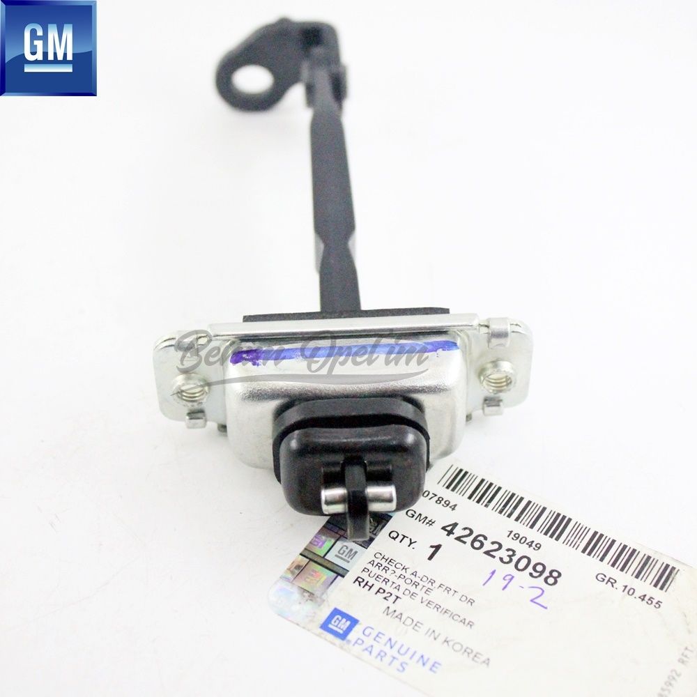 Product Code : 42623098 - Chevrolet Aveo Right Front Door Gag (Brake, Limiter) GM Genuine 42623098 - 96649047