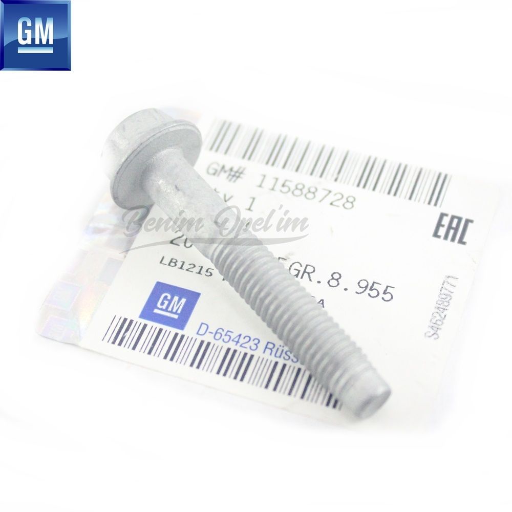 Opel, Chevrolet Special Battery Frame Bolt M8X1.25X50mm 1.0/1.4/1.5/1.6/2.0/2.0/2.8/3.0 GM Genuine 2000365 - 11588728