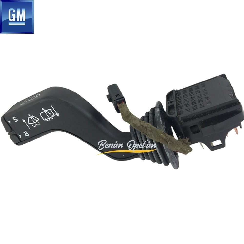 Product Code : 1241135 - Wiper Control Arm with Cruise Control Black (BZ) Opel Astra F, Astra G, Zafira A, Omega B, Vectra B GM Genuine 1241135 - 90413243