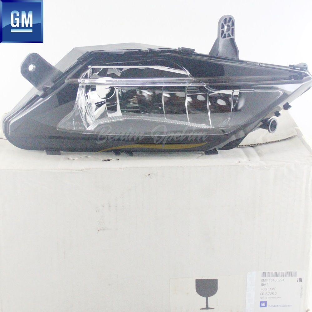 Product Code : 13460224 - Opel Insignia B Right Front Fog Light Complete GM Original 13460224