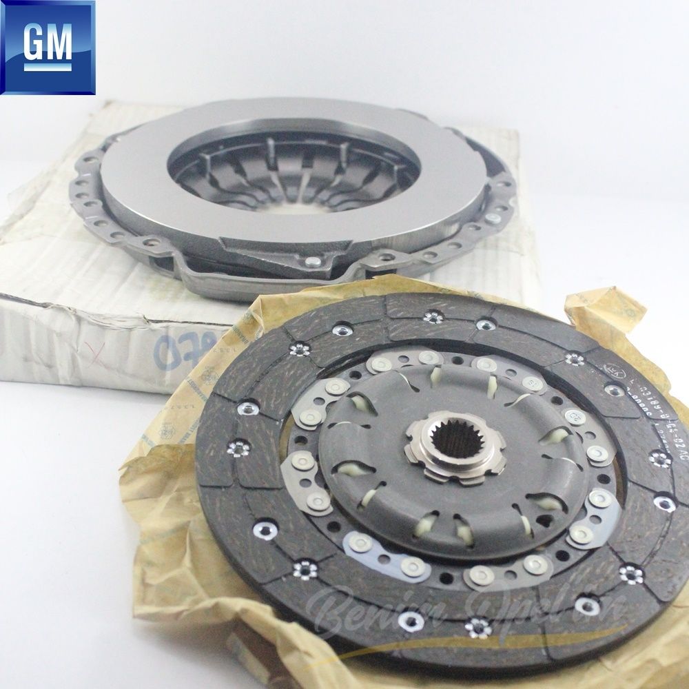 Opel Astra J, Meriva B Clutch Set 1.4 Turbo GM Genuine 1629100 - 95518816