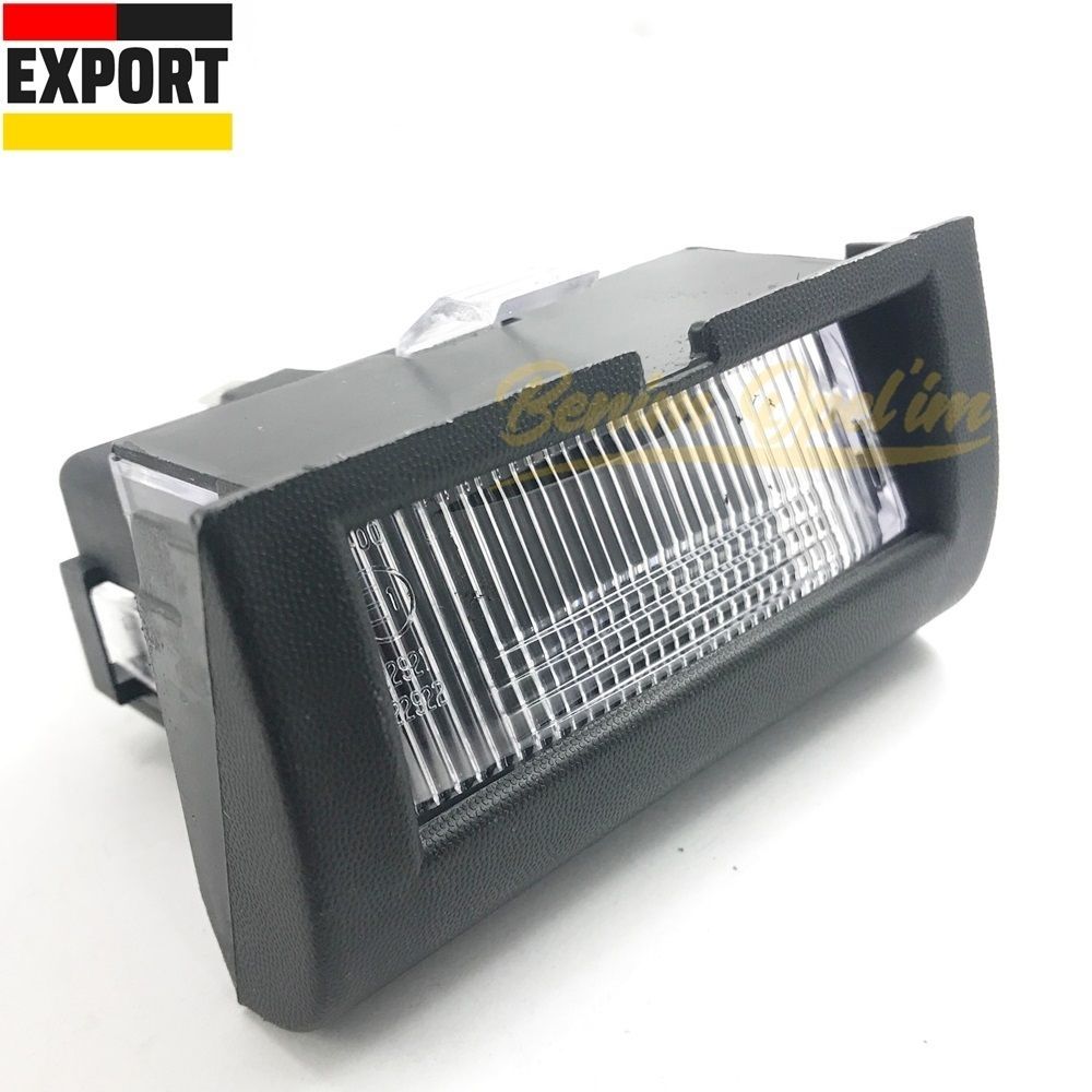 Opel Astra F Rear Number Plate Lighting Lamp Black Complete 1st Class Quality 1224104