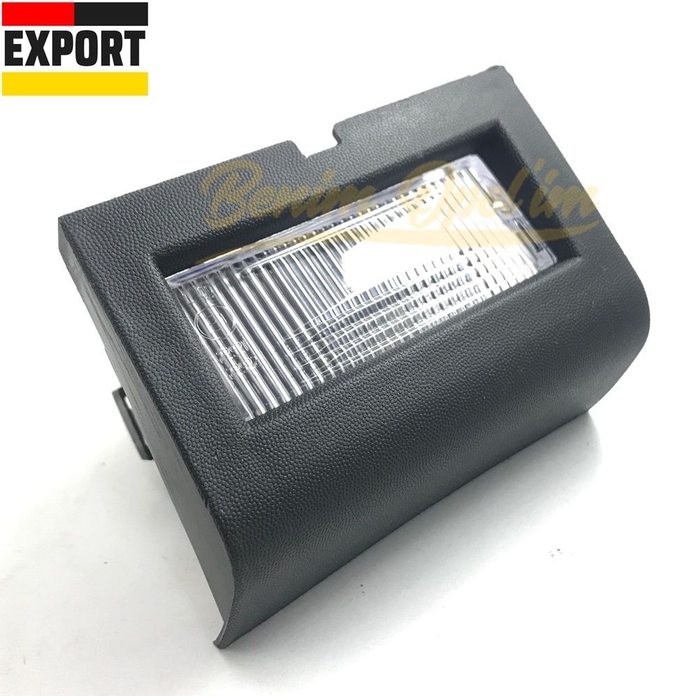 Product Code : 1224153E - Opel Vectra A Rear Number Plate Lighting Lamp Black Complete 1st Class Quality 1224153