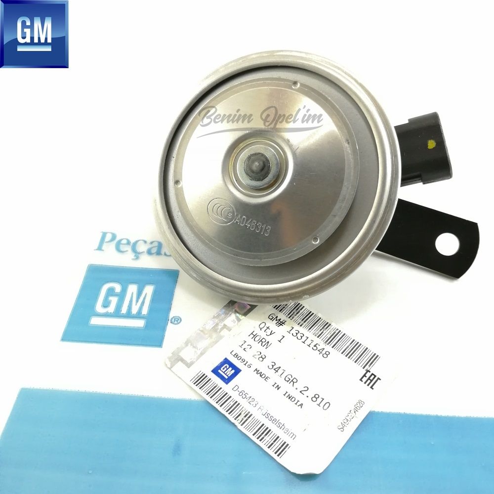 Product Code : 1228341 - Complete Horn 335Hz. Opel Meriva A Corsa C Astra H GM Original 1228341 - 13311548