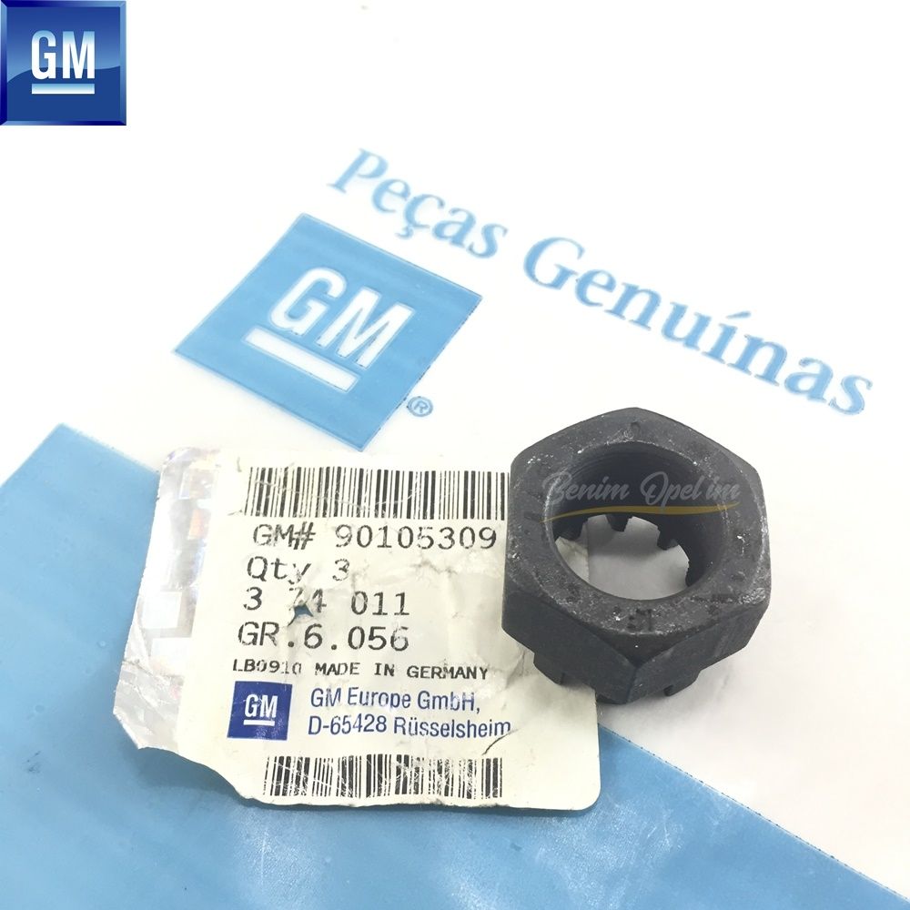 Opel Axle Nut M20 1.0/1.2/1.4/1.4/1.5/1.5/1.6/1.7/1.8 1982, 2002 GM Genuine 90105309 - 374011