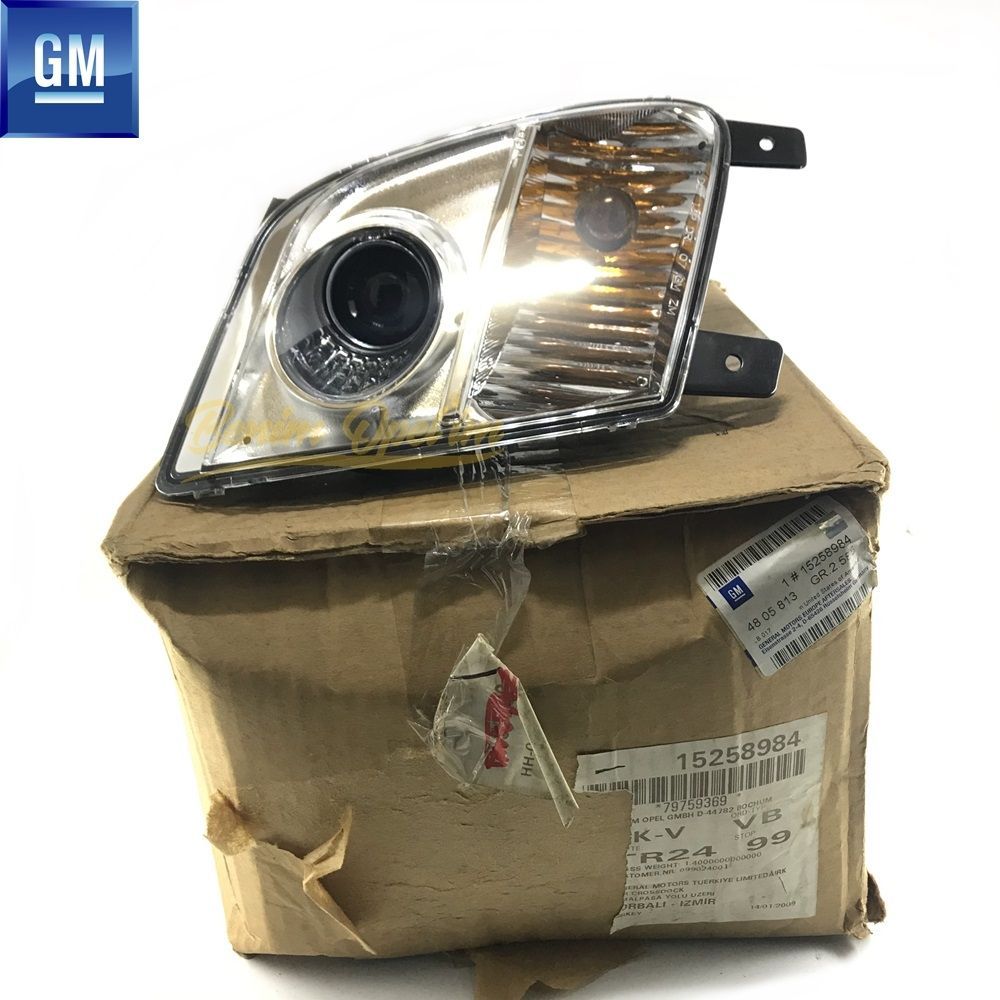 Opel GT Right Front Headlamp Complete GM Original 4805813 - 15258984