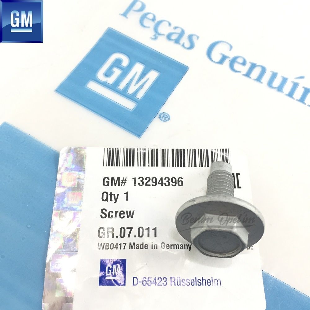 Product Code : 13294396 - Opel Corsa D, Corsa E 6 Corners Front Bumper Upper Connection Bolt M8X24 GM Genuine 13294396 - 1406947