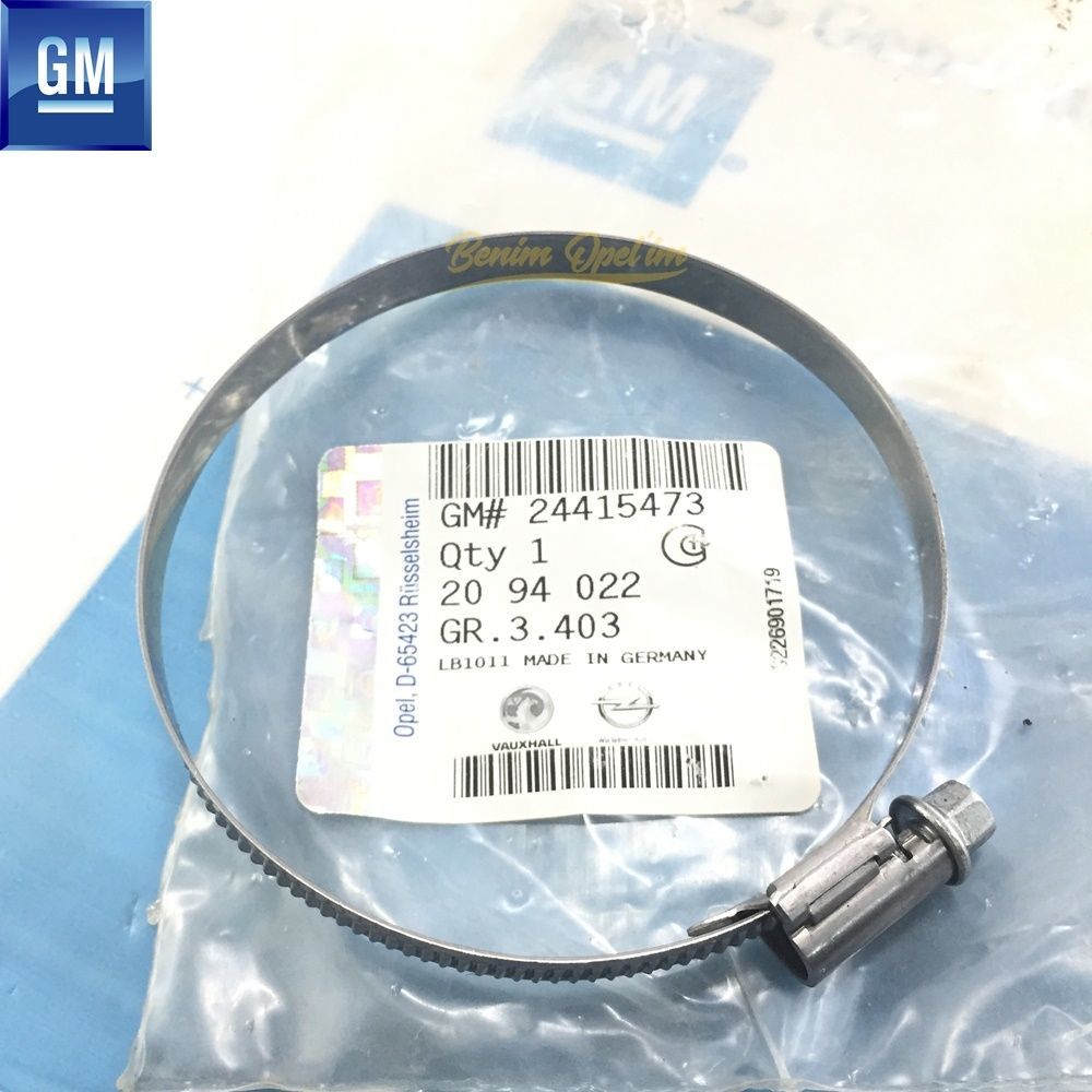 GM Opel Original Clamp 82-92mm 2094022 - 24415473