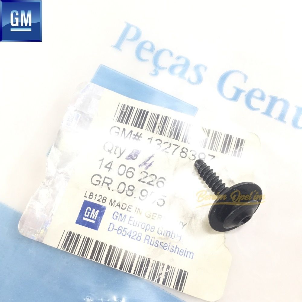 Product Code : 1406226 - Opel Astra J, Insignia A Front Bumper Support Outer Sheet Metal Bolt 1.6/2.0/2.8 GM Genuine 1406226 - 13278397