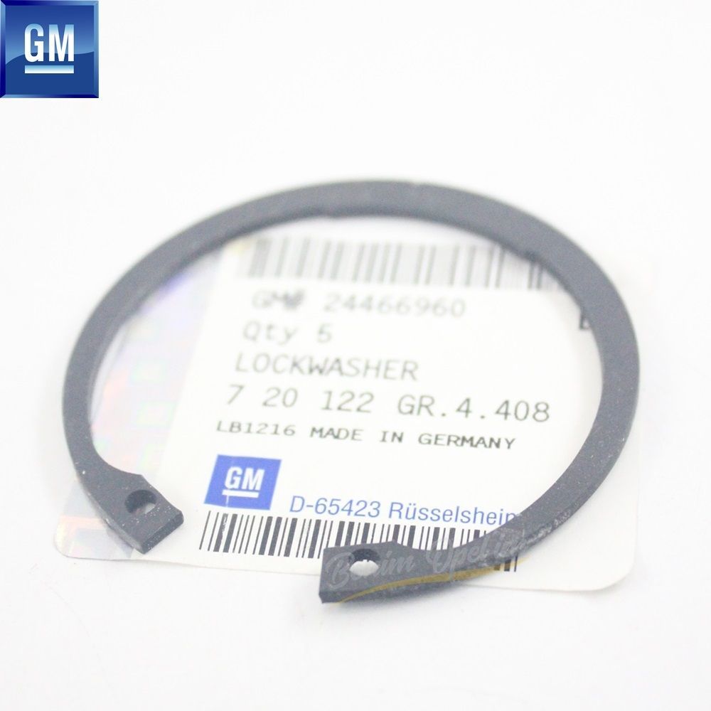 Bed Plate Retainer Ring 1.6/1.8 1992, 2008 GM Genuine 720122 - 24466960