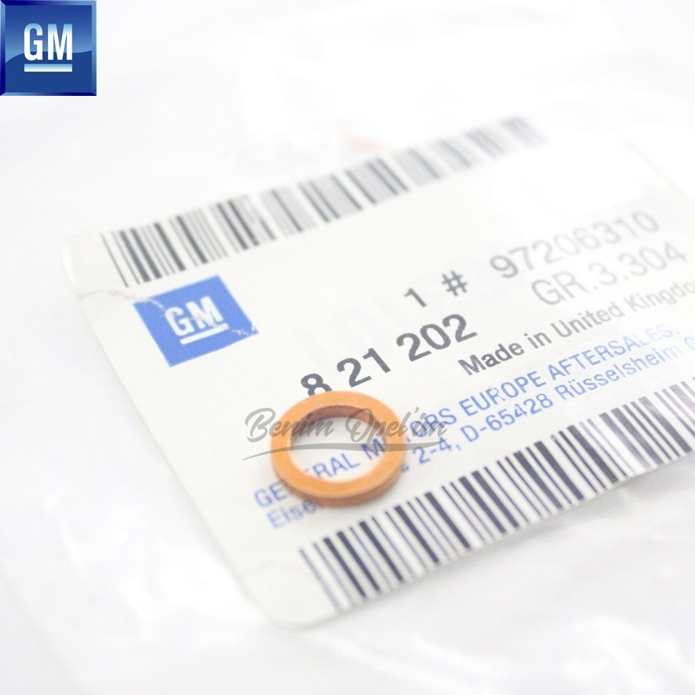 Injector Oringi Copper 1.7 (Gasket) Opel Astra G Zafira A Corsa C Meriva A GM Genuine 821202 - 97206310