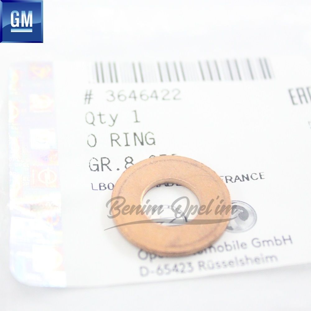 Opel Crossland, Grandland Oil Sump Plug Gasket (Copper Washer) A16DT B16DT B16DTL B16DTH GM Genuine 3646422