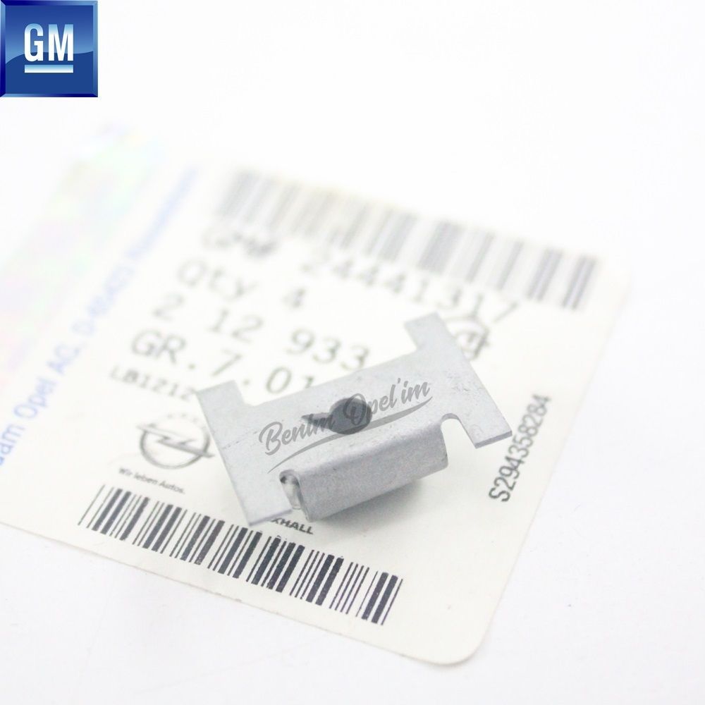 Product Code : 212933 - Opel V Belt Nut Sheet Metal Tab 1.4/1.6/1.8/2.0 1998-2012 GM Genuine 212933 - 24441317