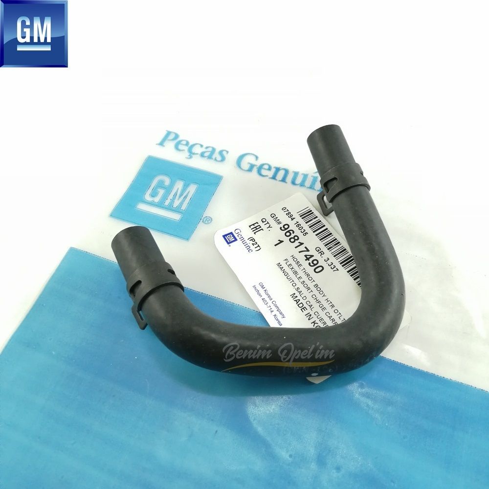 Product Code : 96817490 - Chevrolet Aveo, Cruze, Trax Throttle Choke Hose 1.8 F16D GM Original 96817490 - 55562372