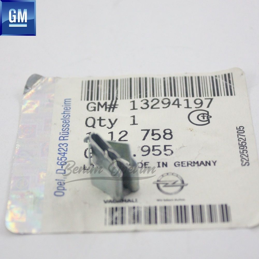 Product Code : 112758 - Opel Insignia A, Meriva B Ventilation Hose And Instrument Panel Sheet Clip GM Original 112758 - 13294197