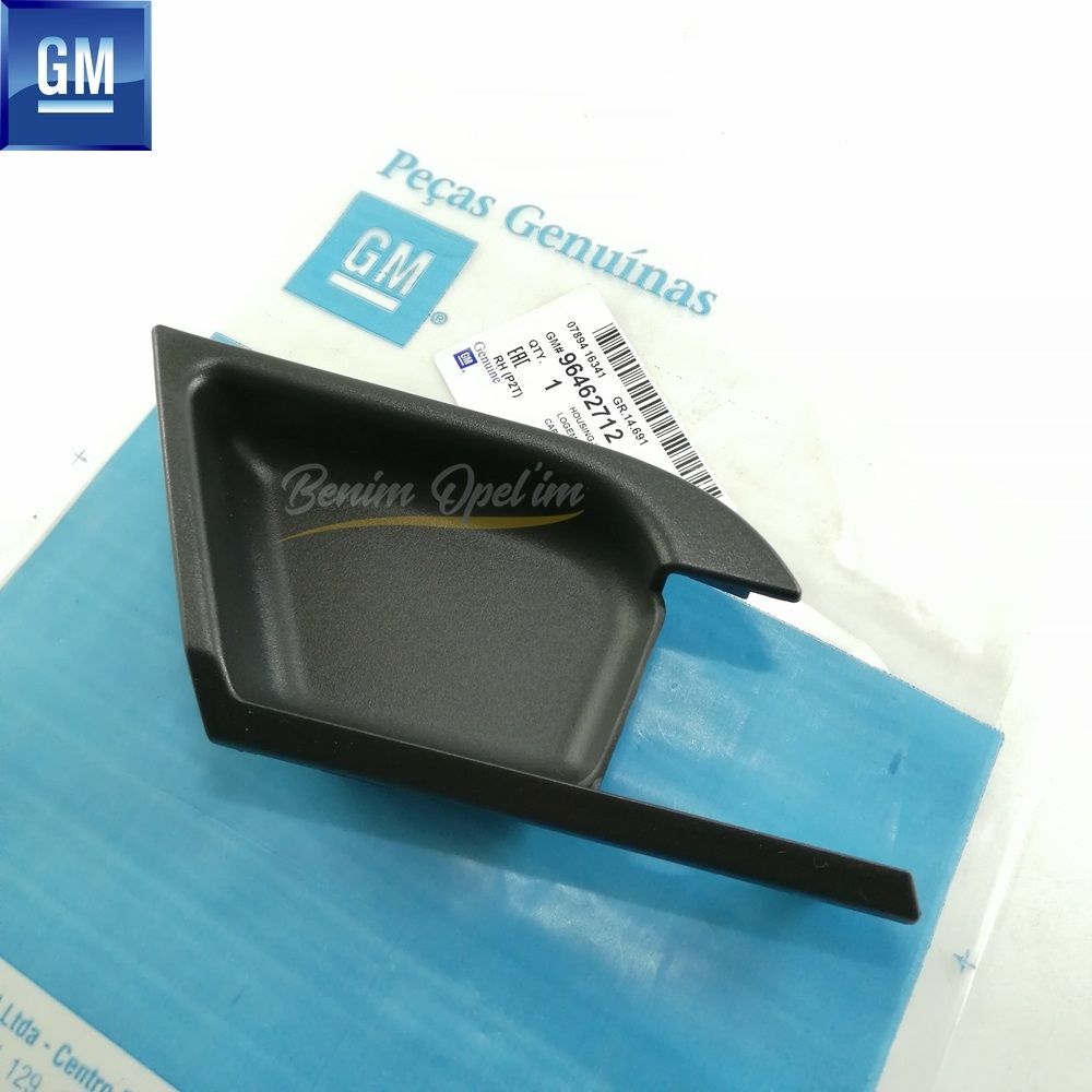 Product Code : 96462712 - Chevrolet Aveo Right Front Door Interior Opening Handle Cover GM Genuine 96462712