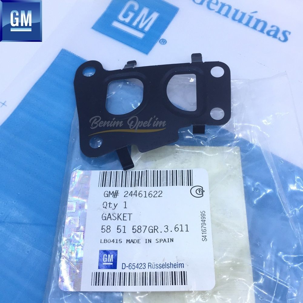 Egr Valve Seal Opel Astra G, Zafira A, Astra H, Meriva A, Vectra C, Zafira B 1.4/1.6/1.8 GM Genuine 5851587 - 24461622