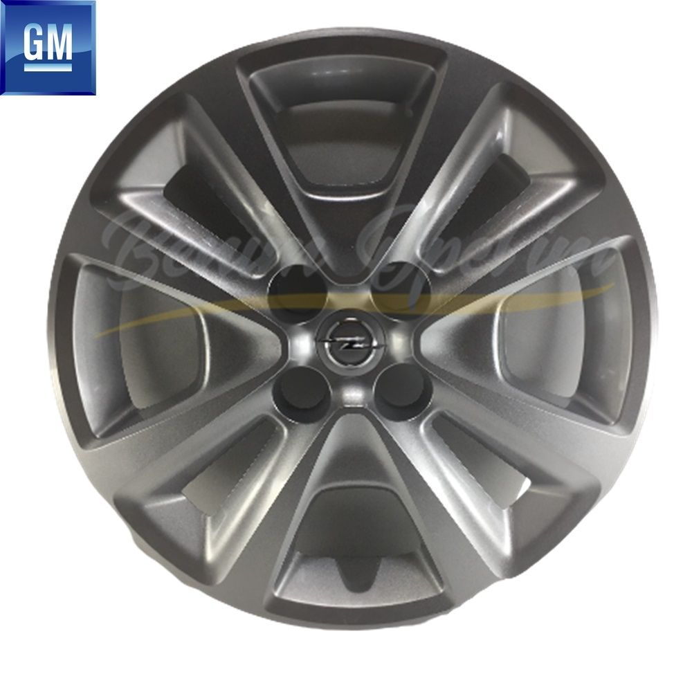 Product Code : 13380644 - Opel Corsa E Wheel Cover Silver Grey 4 Lug 8 Lever 6Jx15 Inch 1 Piece Price GM Original 13380644 - 1006356