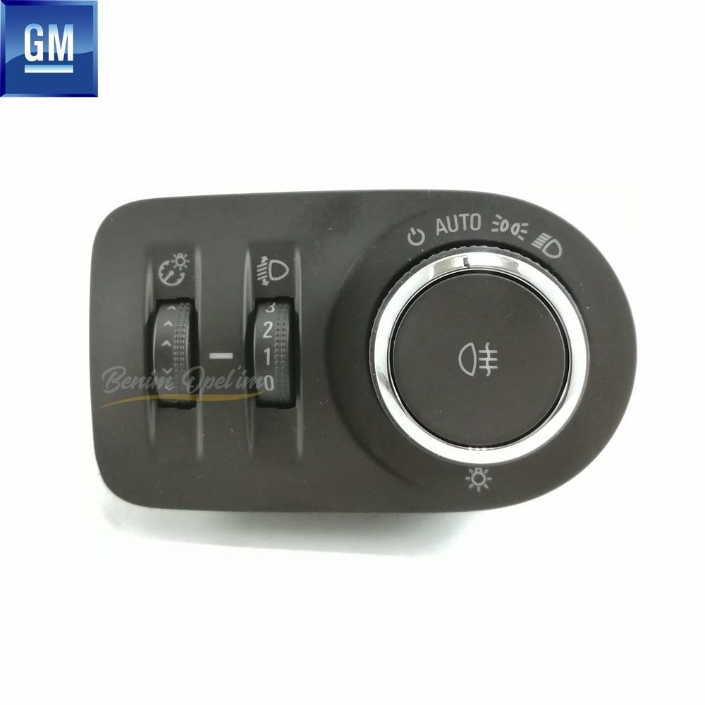 Product Code : 1240262 - Opel Meriva B, Zafira C Fogless Headlight Switch Brown GM Genuine 1240262 - 13294828