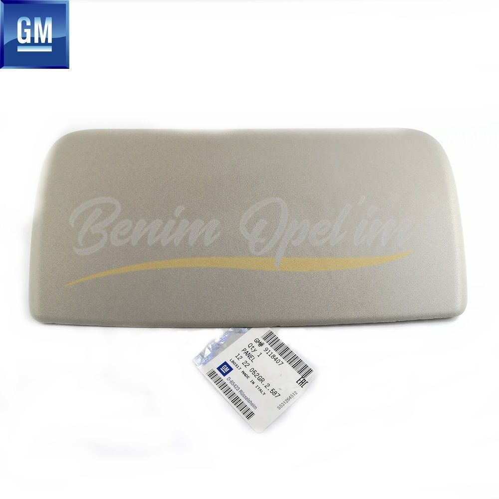 Product Code : 1222052 - Opel Astra G F69 Rear Window Additional Stop Lamp Lower Panel GM Original 1222052 - 9118407