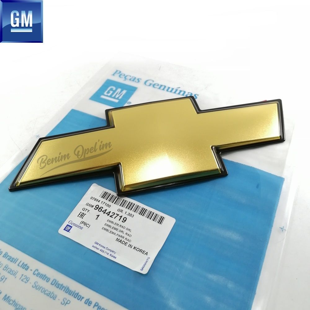 Product Code : 96442719 - Chevrolet Captiva C100 Front Grille Emblem (Chevrolet) GM Genuine 96442719