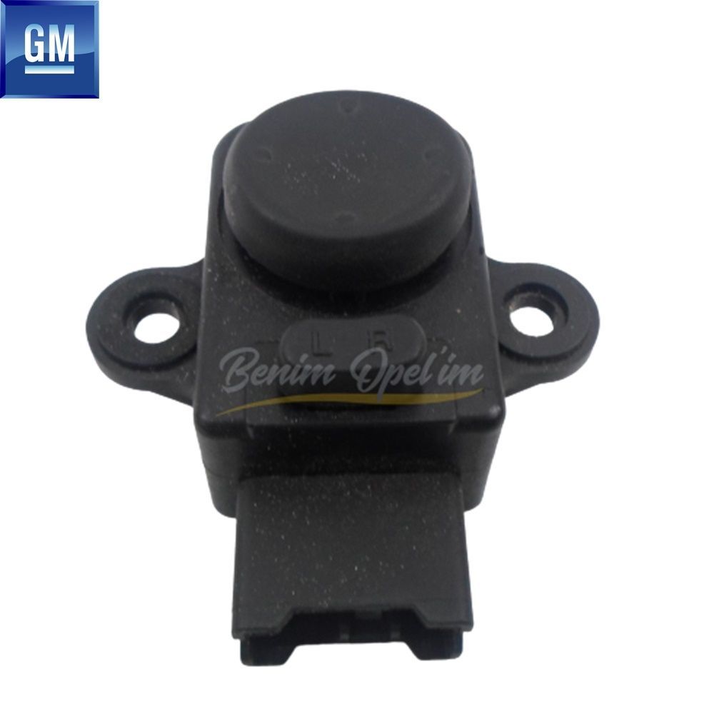 Chevrolet Rezzo U100 Left Front Outside Rear View Mirror Adjustment Knob Black (Switch) GM Genuine 96414349