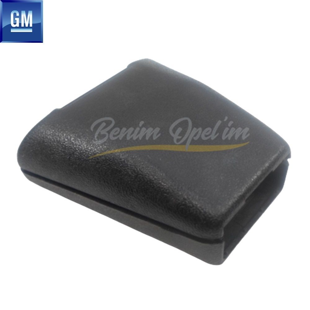 Opel Corsa B, Combo B Front Seat Belt Buckle Cover Black GM Original 90387491