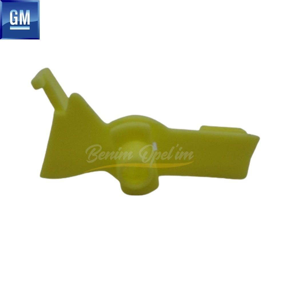 Right Door Lock Bar Clip Yellow Opel Astra F, Corsa B, Tigra A, Omega A, Vectra A GM Genuine 90274438 - 134792