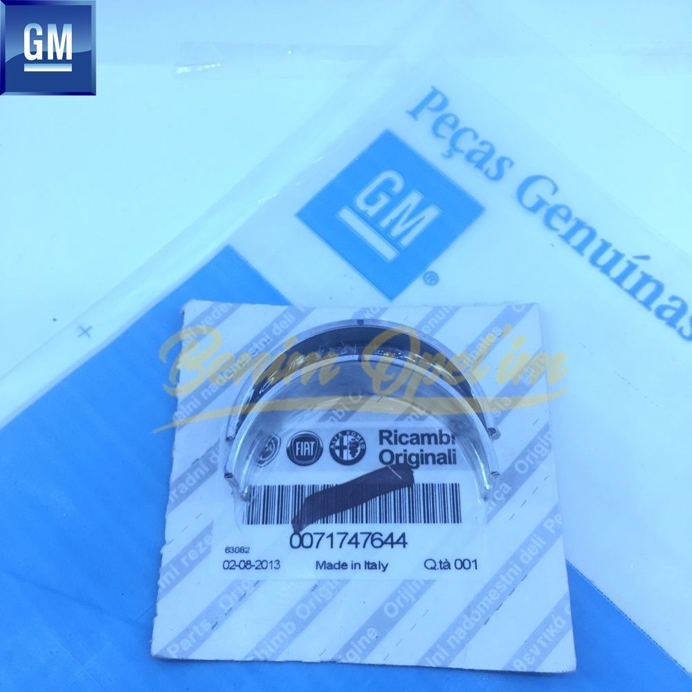 Product Code : 93189394 - Main Bearing Std. (Crankshaft Bearing Set) Blue 1.3 Diesel Chevrolet Aveo T300, Astra H, Astra J, Corsa C, Corsa D, Meriva A, Tigra B GM Genuine 93189394 - 618222