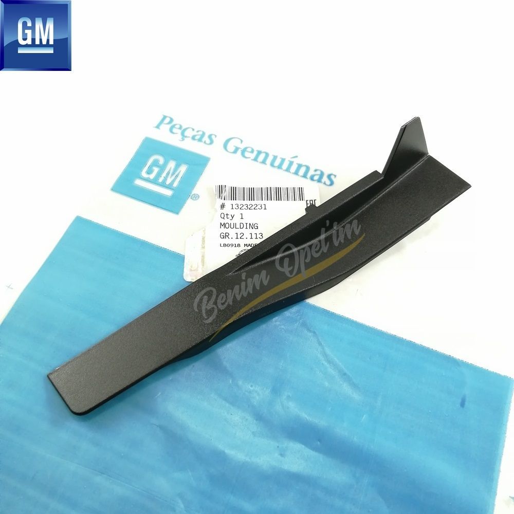 Product Code : 13232231 - Opel Corsa D Right Front Fender End Trim Black (Band) GM Original 13232231 - 120218