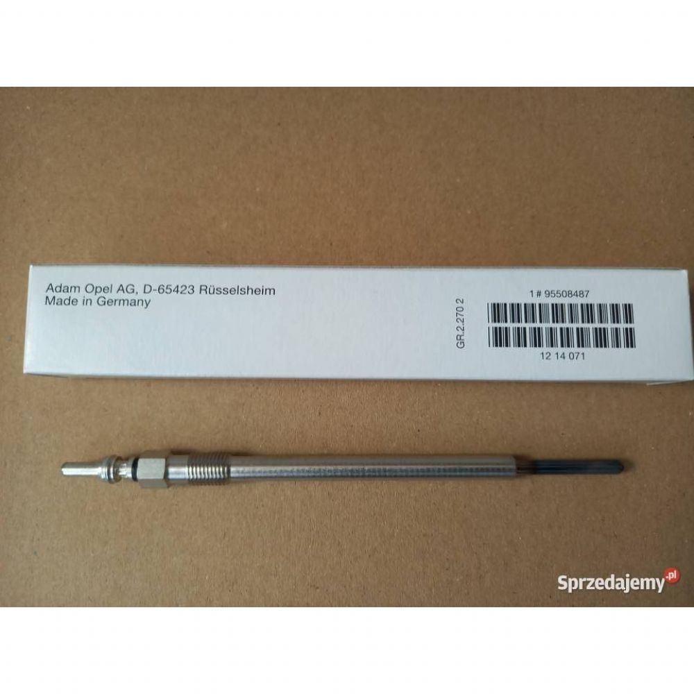 Heating Spark Plug 1.9 Diesel (Glow) Opel Astra H, Vectra C, Zafira B GM Genuine 1214071 - 93178411