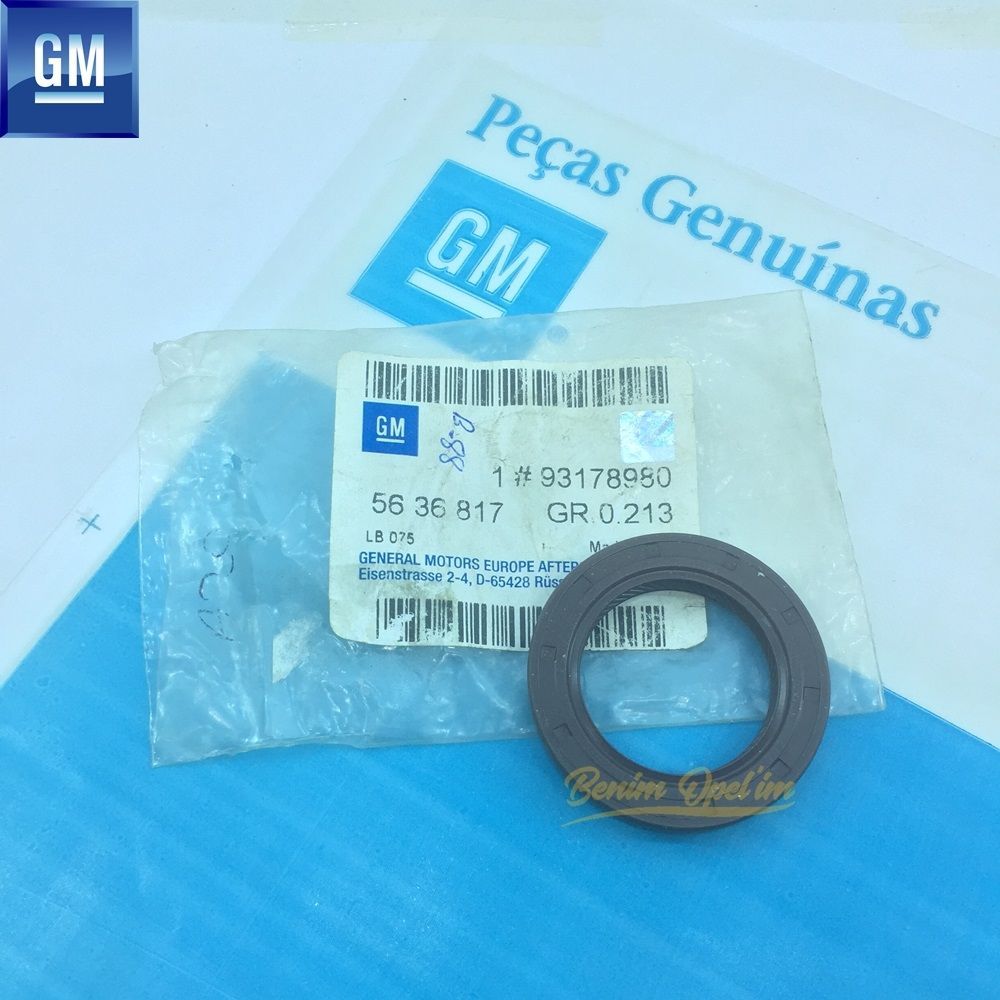 Product Code : 5636817 - Crankshaft Seal 1.9 (Gasket) Opel Astra H, Vectra C, Zafira B, Ducato, Doblo GM Original 5636817 - 5636852