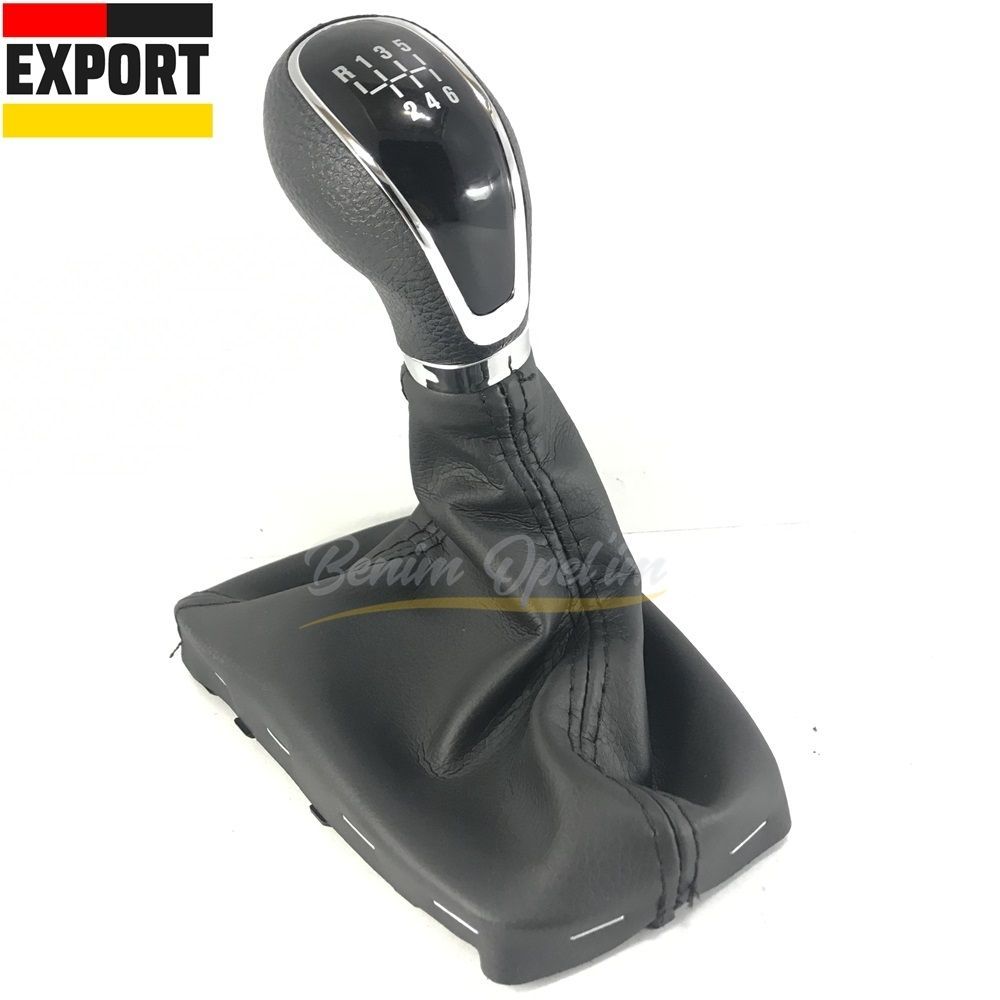 Opel Astra J Gear Knob Gusseted Manual 6 Forward Black Imported Original