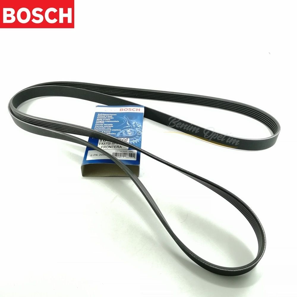 Opel Frontera A V Belt 6PK2050 X20SE-X22XE Bosch Brand