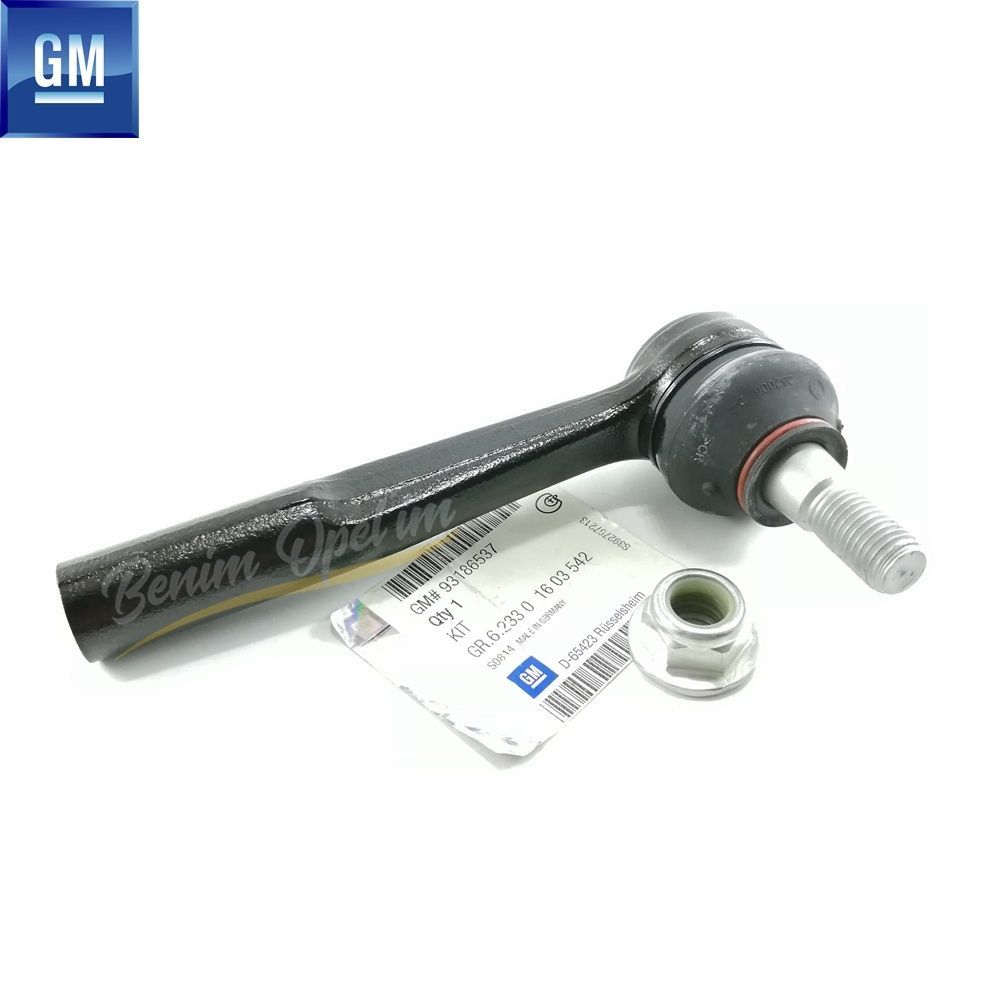 Product Code : 1603542 - Front Tie Rod End Opel Astra G, Zafira A GM Genuine 1603542 - 93186537