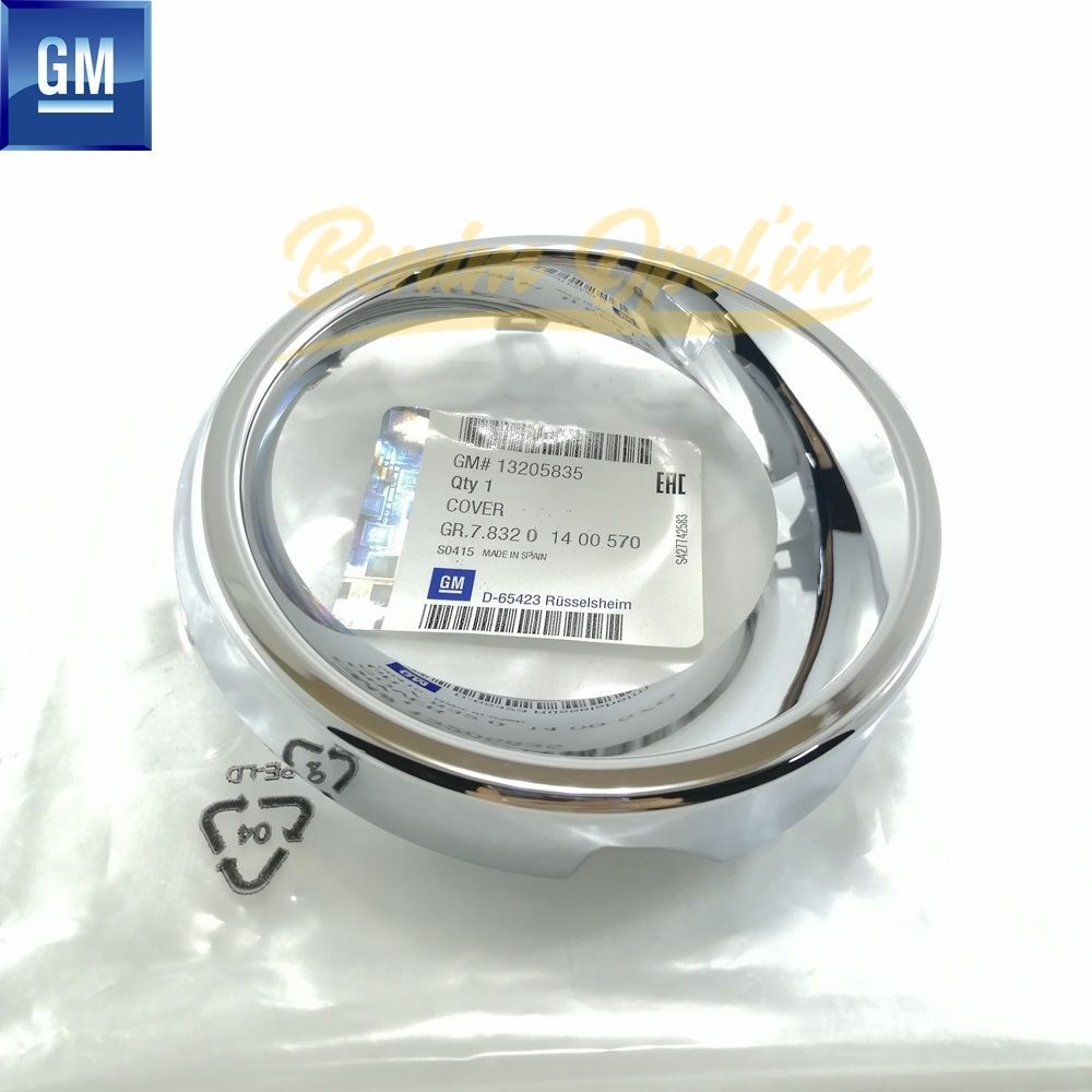 Product Code : 1400570 - Opel Meriva A Right Front Bumper Fog Light Frame Chrome GM Genuine 1400570 - 13205835