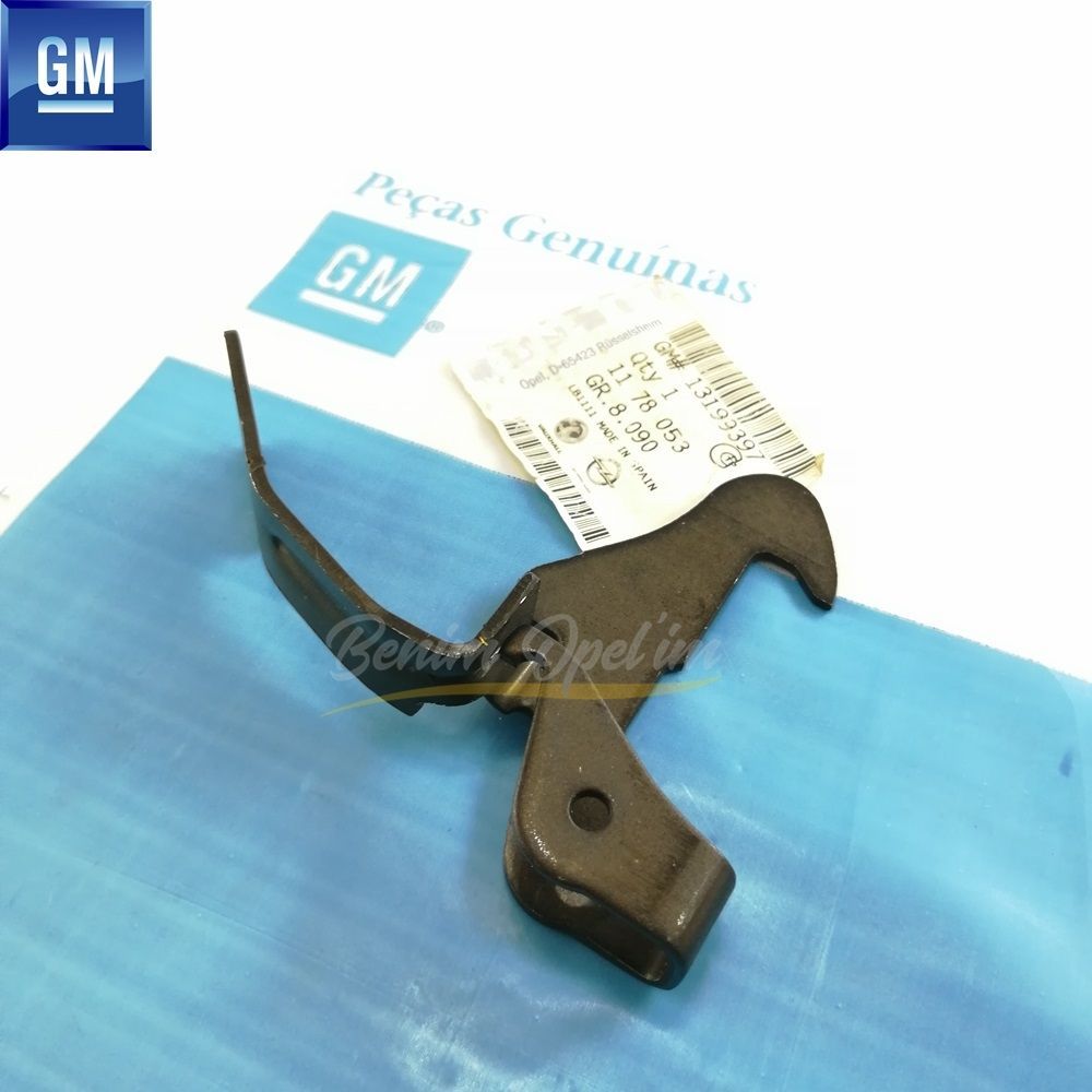 Opel Corsa Front Engine Bonnet Opening Hook (Latch) GM Original 1178053 - 13199397