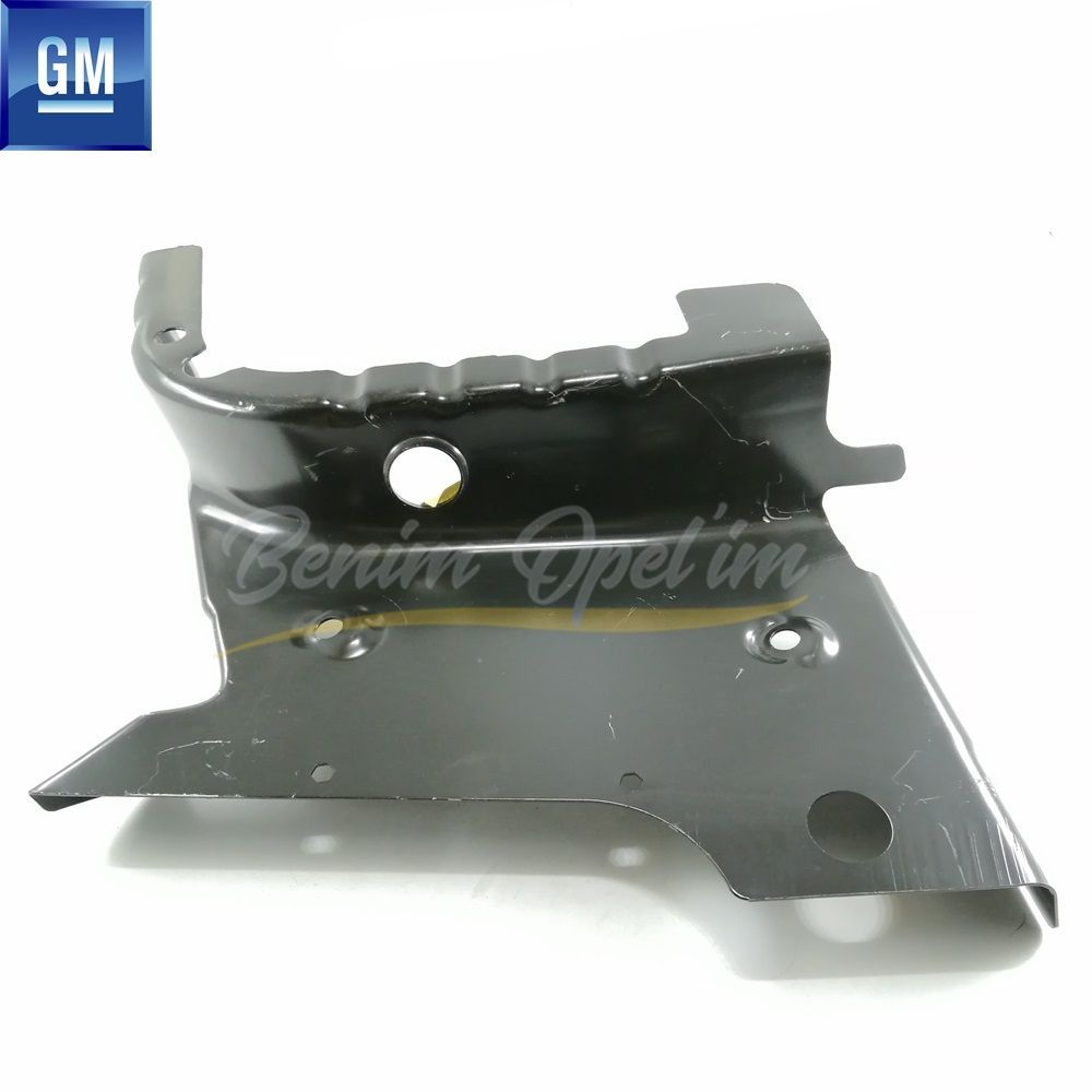 Opel Astra J Right Front Headlight Inner Lower Sheet Rear (Right Fender Reinforcement) GM Original 1110214 - 13332600