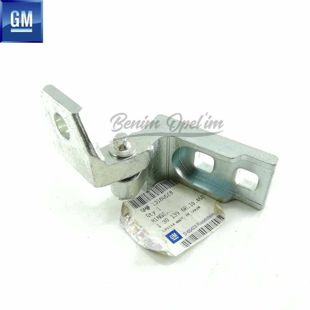 Product Code : 130139 - Opel Corsa D, Corsa E Complete Right Front Door Bottom Hinge GM Genuine 130139 - 13180568