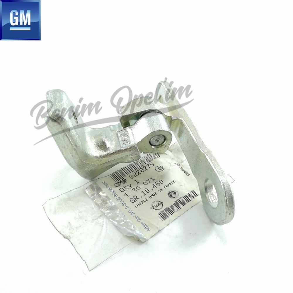 Product Code : 130071 - Opel Vectra C Complete Left Rear Door Upper Hinge GM Original 130071 - 9228279