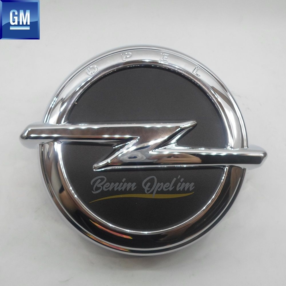 Product Code : 176565 - Opel Corsa E Opel Emblem Complete Rear Boot Handle GM Genuine 176565 - 13401592