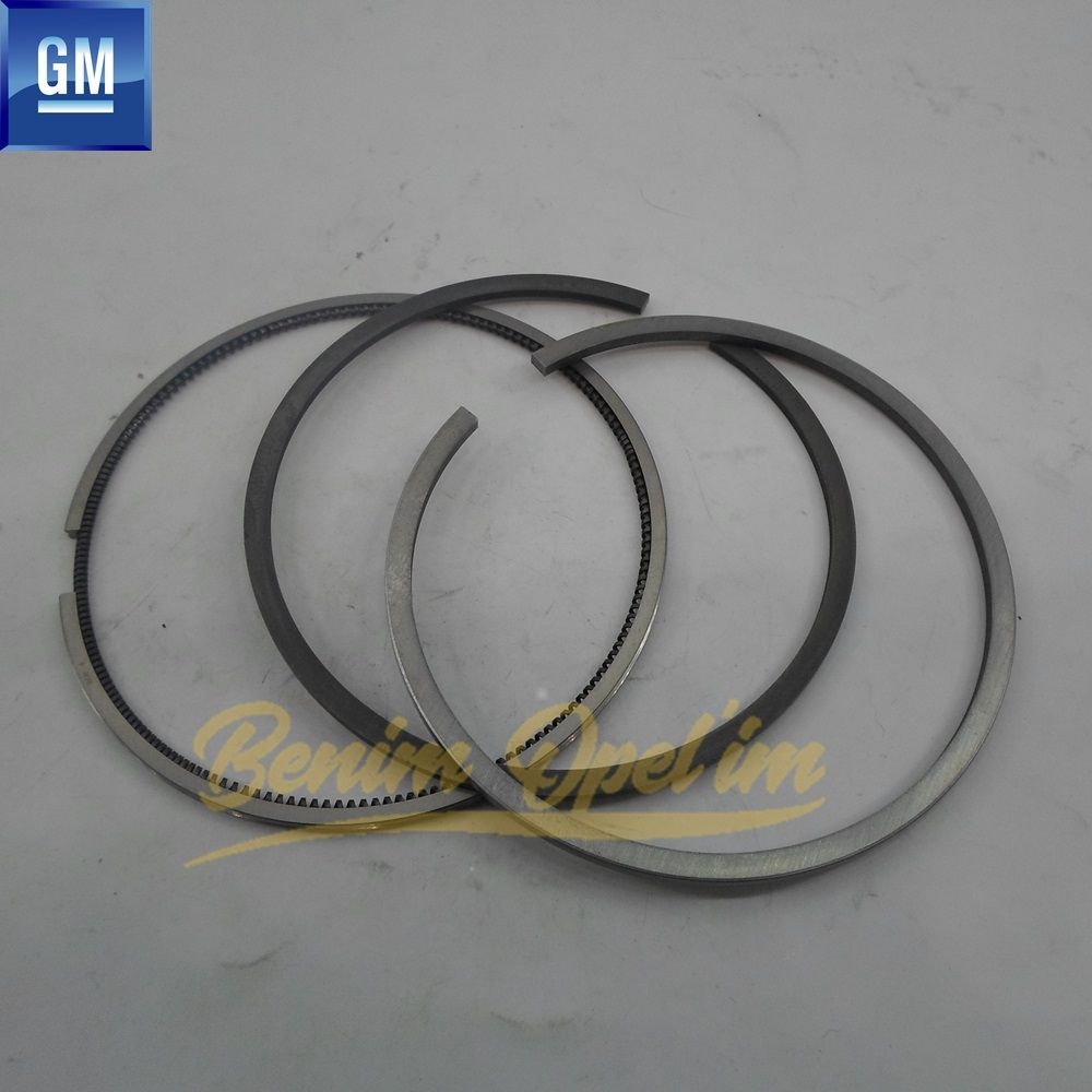 Piston Rings 0.4 mm Os 1.3 Diesel Opel Astra H, Corsa C, Combo C, Corsa D, Meriva A GM Genuine 630366 - 93177292