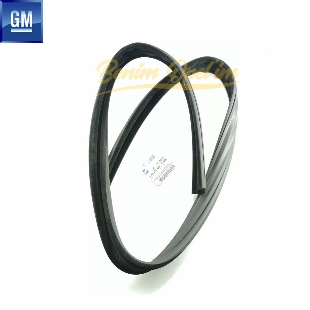 Product Code : 148124 - Opel Corsa C Right Rear Door Window Seal GM Original 148124 - 9113444